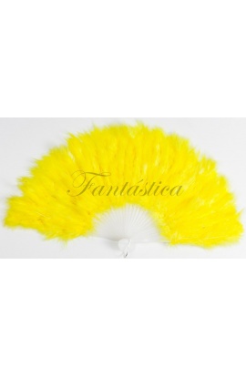 Abanico de Plumas Amarillo...