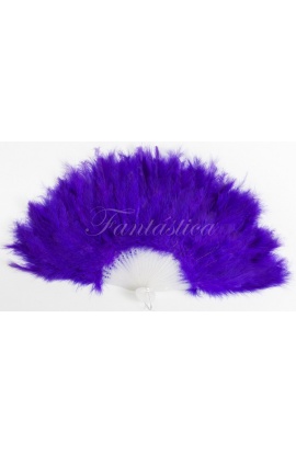 Abanico de Plumas Morado...