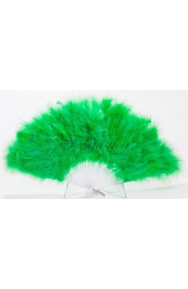 Abanico de Plumas Verde...