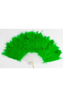 Abanico de Plumas Verde...