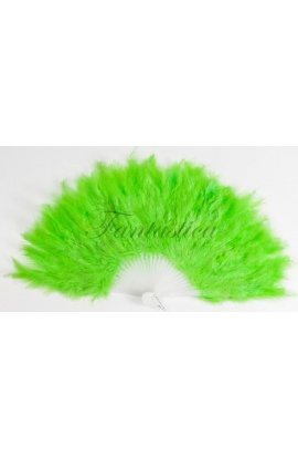 Abanico de Plumas Verde...
