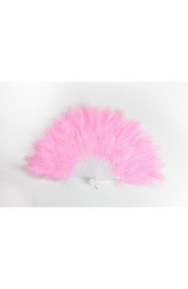 Abanico de Plumas Rosa...