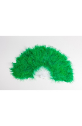 Abanico de Plumas Verde...