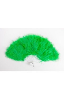 Abanico de Plumas Verde...