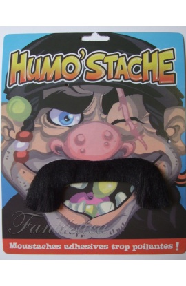 Bigotes adhesivos postizos...