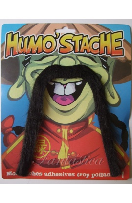 Bigotes largos adhesivos...