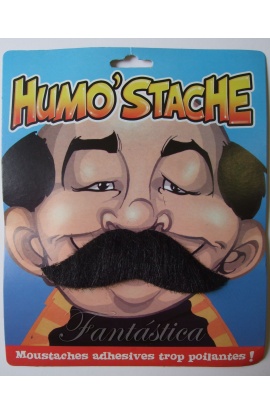 Bigotes adhesivos postizos...