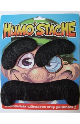 Bigotes y Cejas adhesivos...