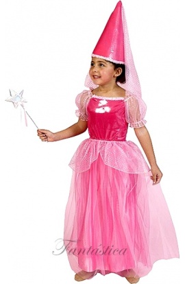 Disfraz para Niña Hada Rosa