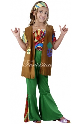 Disfraz para Niña Hippie...