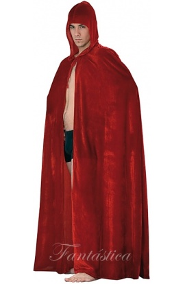 Capa con Capucha Terciopelo...