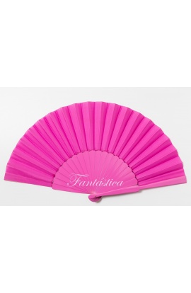 Abanico Color Fucsia Liso...