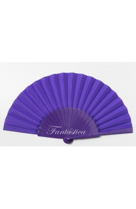 Abanico Color Violeta Liso...