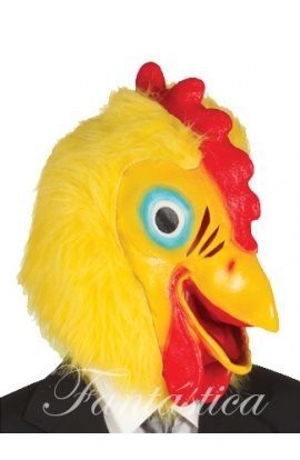 Máscara de Gallo para Disfraz