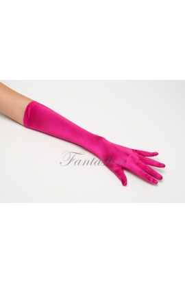 Guantes largos Fucsia