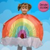 disfraz de estrella para niña, disfraz de nube, disfraz de sol, disfraces baratos para niñas, Halloween, Carnaval