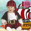 costume pirate baby, pirates for babies, Carnival costumes