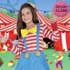 disfraces de payasos para niñas, disfraces baratos para niñas, halloween