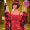 20’s, 50’s, 60’s, 70’s and 80’s costumes for woman, Carnival