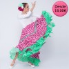 Vestidos, Faldas de Flamenca para mujer, trajes flamencos baratos